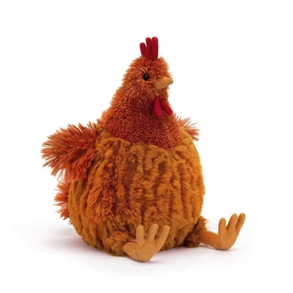 Jellycat 23cm Plush Chicken Toy – Soft, Cute & Perfect for Kids’ Gifts