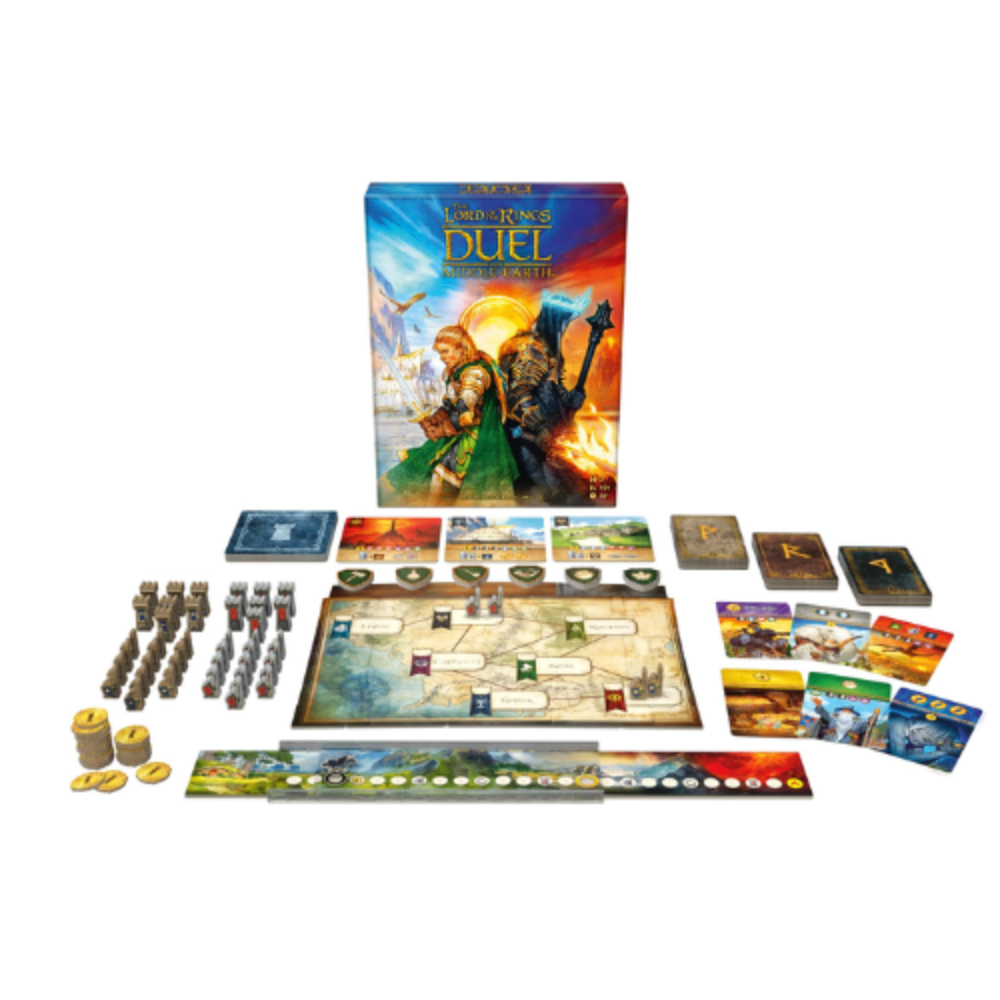The Lord of the Rings: Duel for Middle-Earth – 2-Player Strategy Game