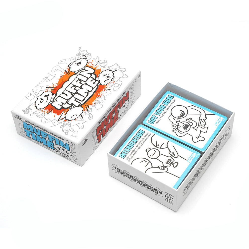 Muffin Time: A Very Random Card Game – Fun and Silly for 2-8 Players