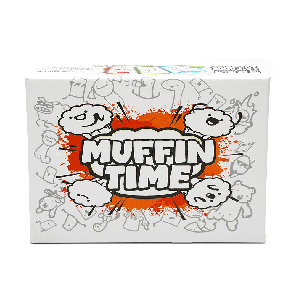 Muffin Time: A Very Random Card Game – Fun and Silly for 2-8 Players