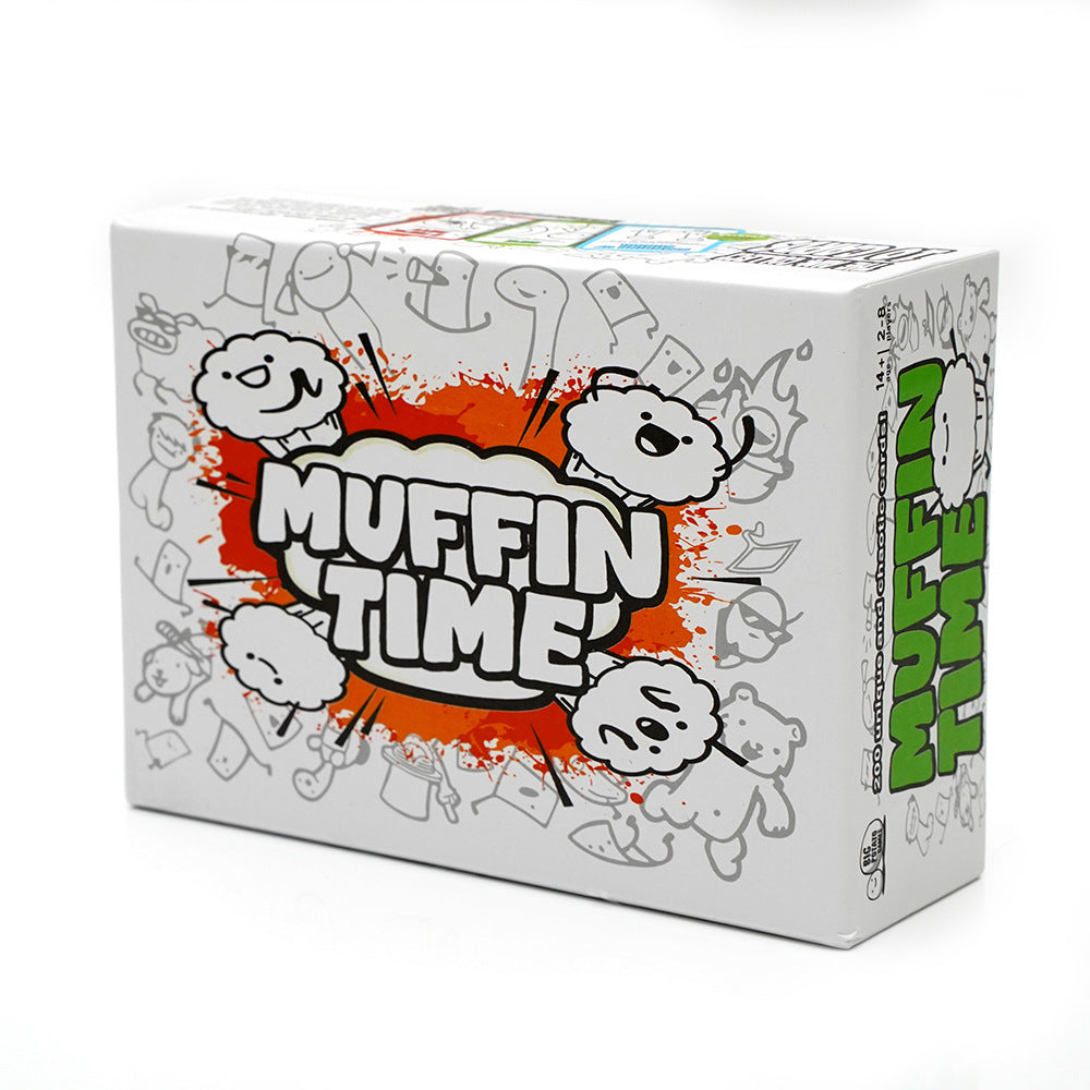 Muffin Time: A Very Random Card Game – Fun and Silly for 2-8 Players