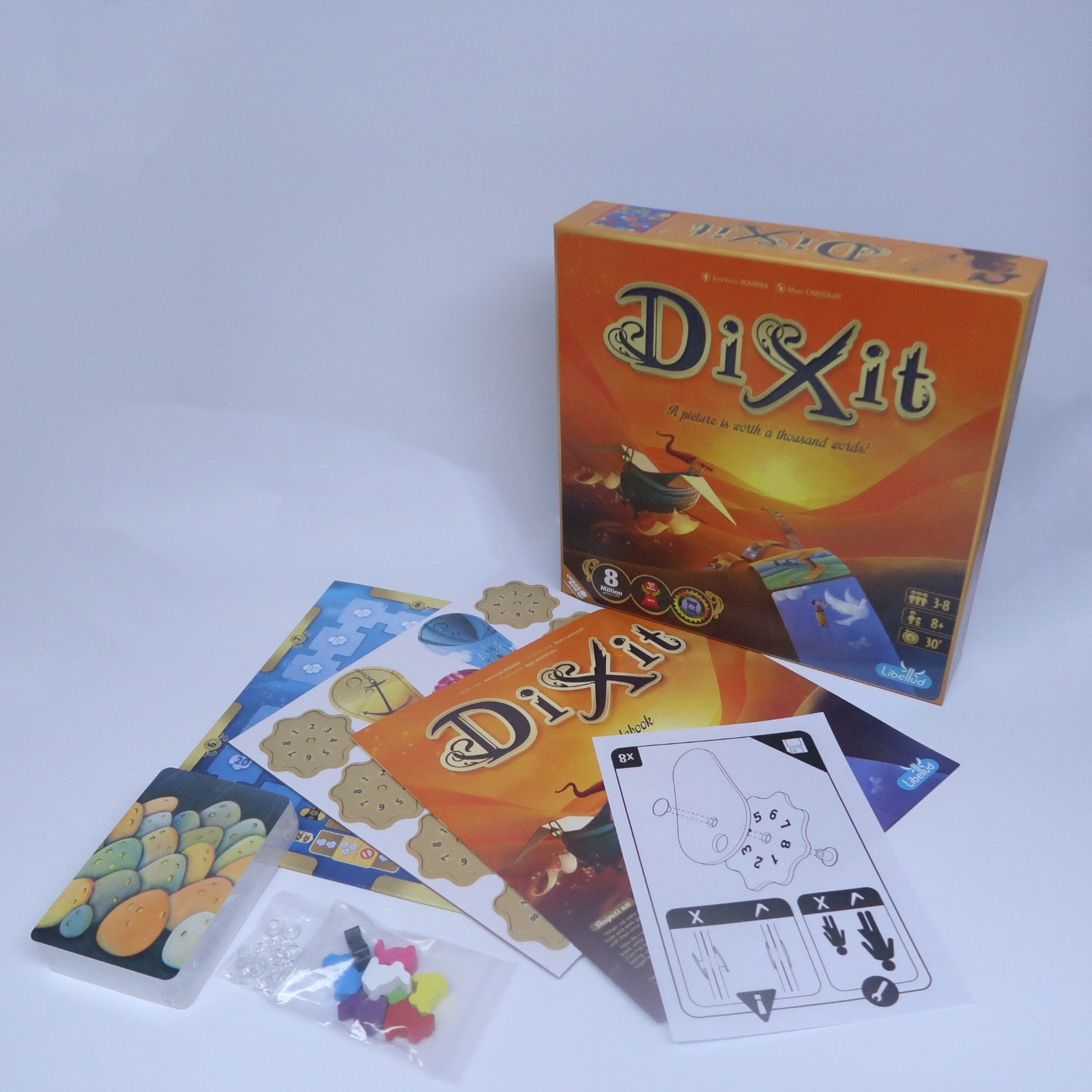 Dixit English version board game 3-8 players a few words