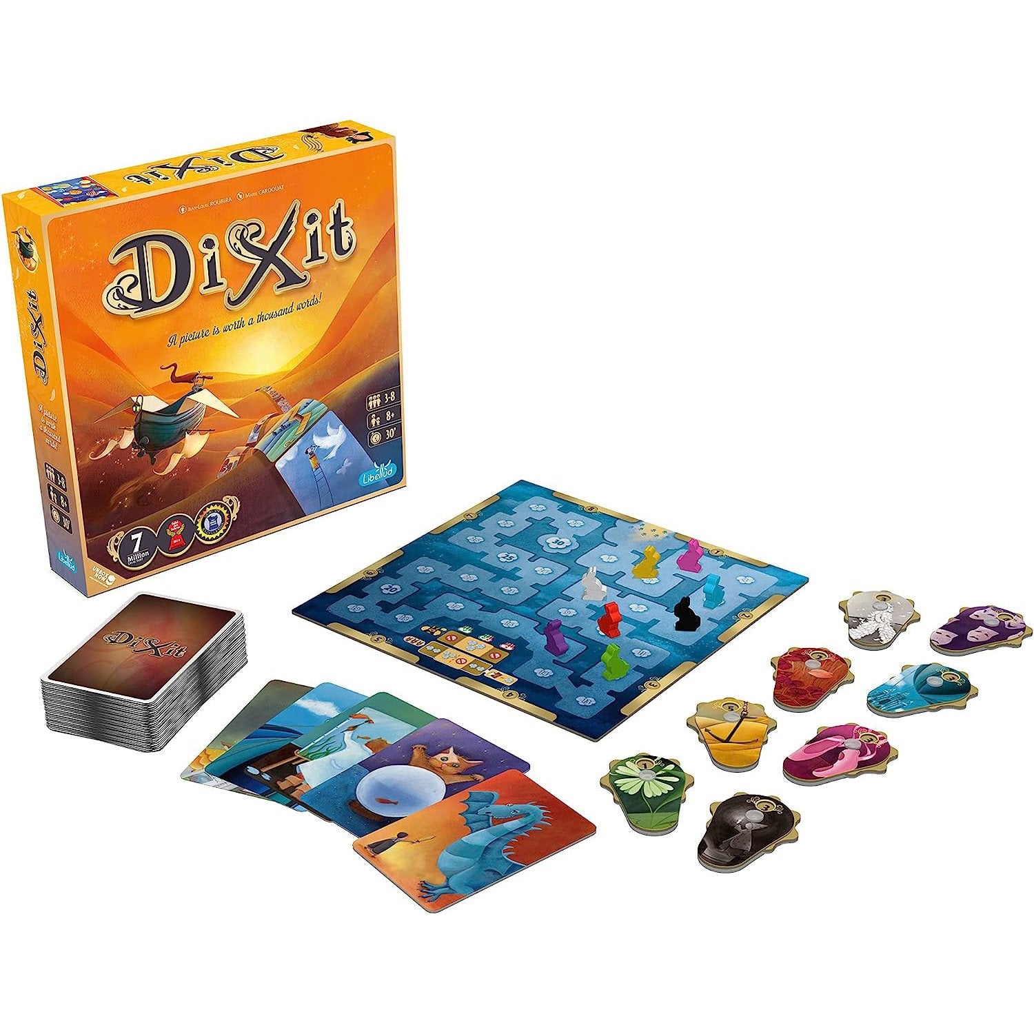Dixit English version board game 3-8 players a few words