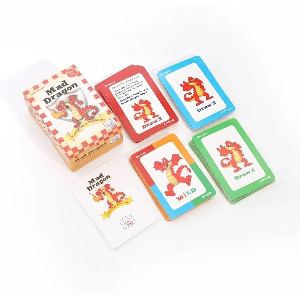 Mad Dragon – Anger Control Card Game for Ages 14+