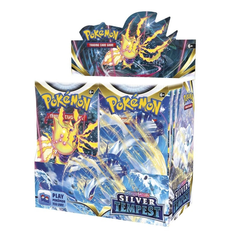 Pokémon TCG Sword & Shield Silver Tempest Booster Box – 36 Packs