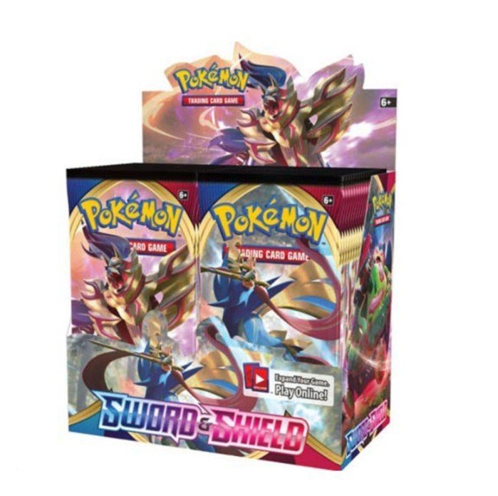 Pokémon TCG Sword & Shield Booster Box – 36 Packs, New Expansion Cards