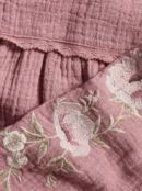 Girls Pink Floral Print Dress