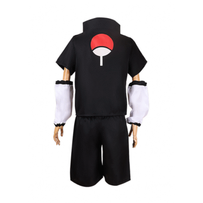 Naruto Sasuke Cosplay Costume - Shippuden Uchiha Anime Role Play Outfit