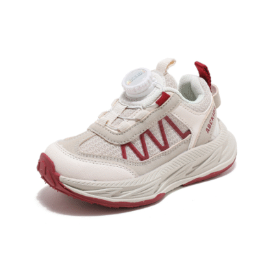 Children’s Lightweight Turn-Buckle Sports Shoes – Trendy Unisex Sneakers