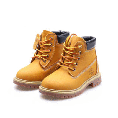 Children’s British Style Martin Boots – Waterproof Unisex Desert Shoes