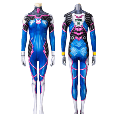 Overwatch D.Va Hana COS Costume – Stage & Halloween Outfit