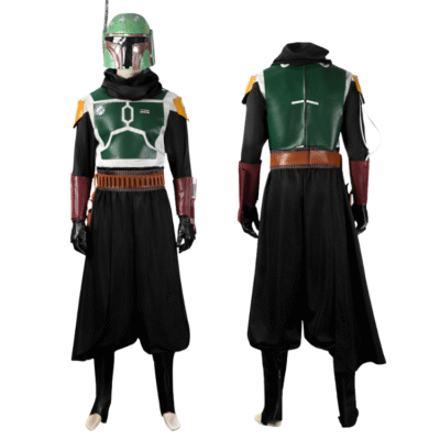 The Mandalorian 2 Boba Fett Cosplay Costume – Full Set & Helmet