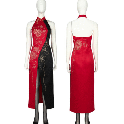 Resident Evil 4 Remake Ada Wong Cosplay Costume – Cheongsam Dress