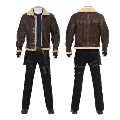 Resident Evil 4 Remake Leon S. Kennedy Cosplay Costume – Men’s Outfit