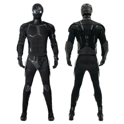 The Boys Season 4 Black Homelander Clone Cosplay Costume – Men’s Full Set