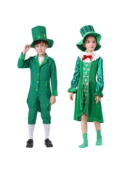 Kids Irish Costume - Boys & Girls Ethnic Outfit for St. Patrick’s Day
