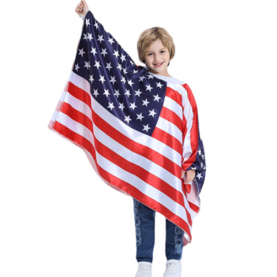 Kids Flag Pullover Costume - National Day & World Cup Sports Outfit