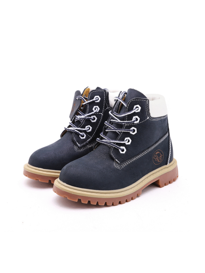 Children’s British Style Martin Boots – Waterproof Unisex Desert Shoes - Image 2