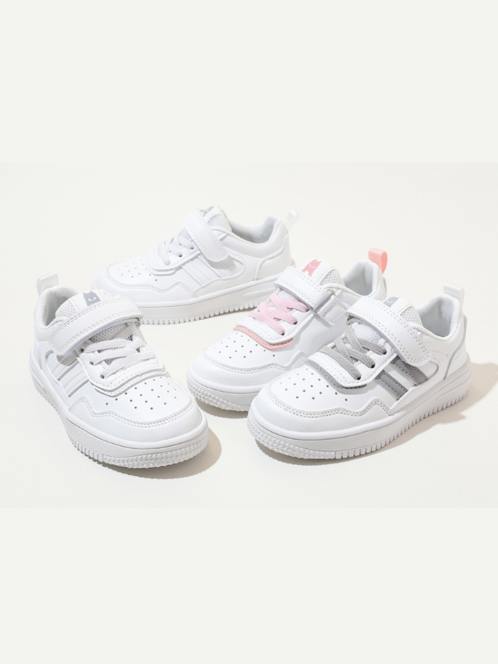 Children’s White Sports Shoes – Soft Bottom Sneakers for Boys & Girls - Image 2