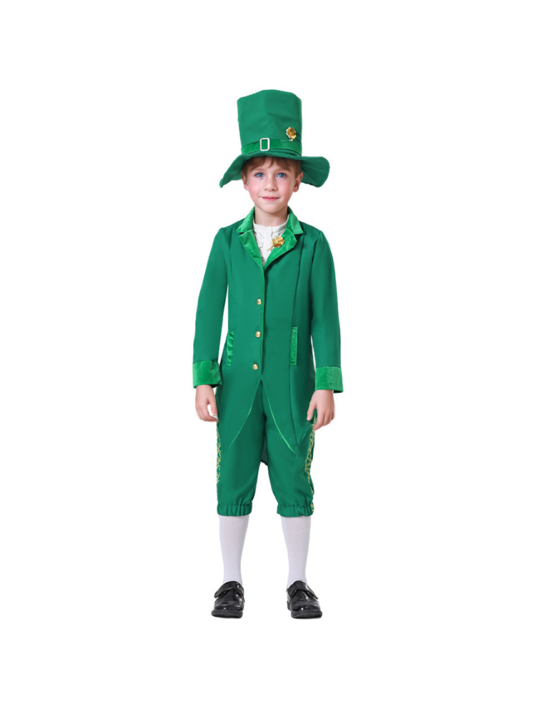 Kids Irish Costume - Boys & Girls Ethnic Outfit for St. Patrick’s Day - Image 2