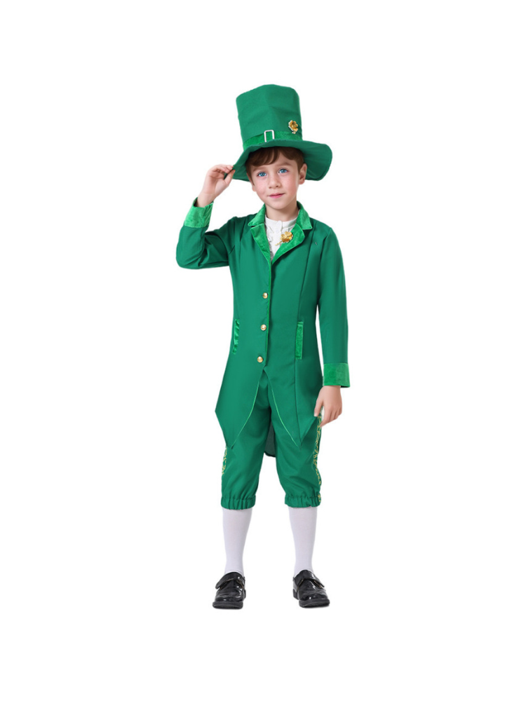 Kids Irish Costume - Boys & Girls Ethnic Outfit for St. Patrick’s Day - Image 3
