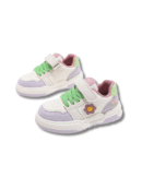 Children’s Velcro Flower Sneakers - Girls Casual Fashion Shoes