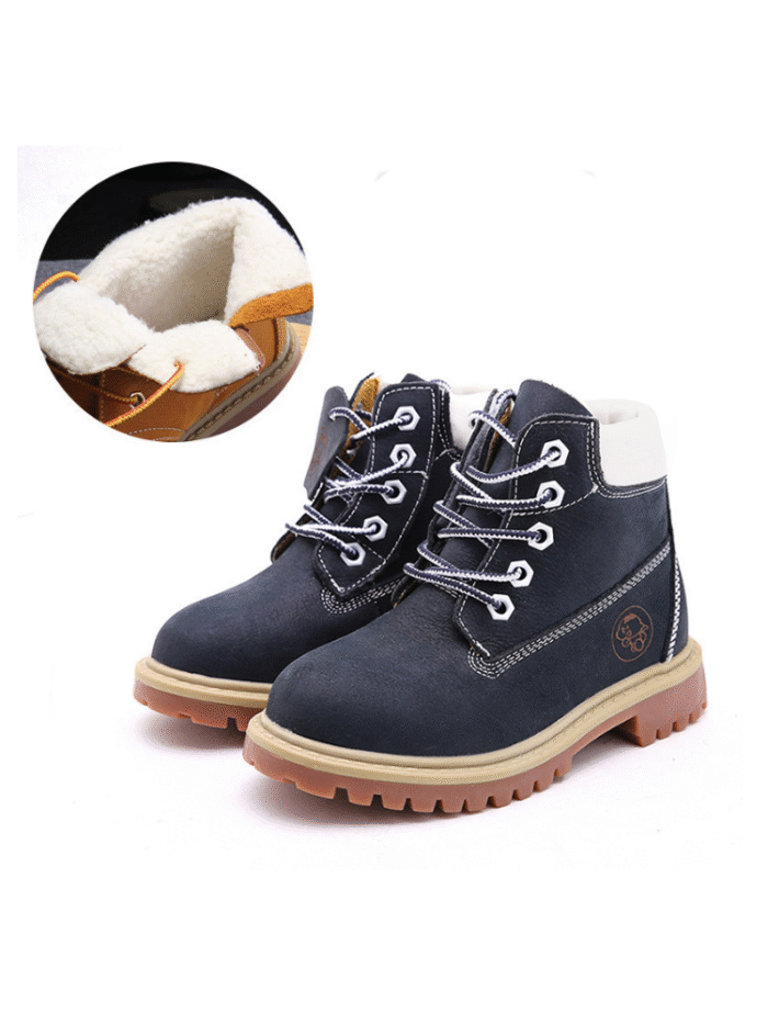 Children’s British Style Martin Boots – Waterproof Unisex Desert Shoes - Image 5