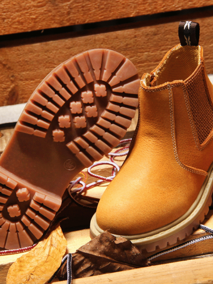 Children’s Boots – British-Style Yellow Leather Shoes for Boys & Girls - Image 5