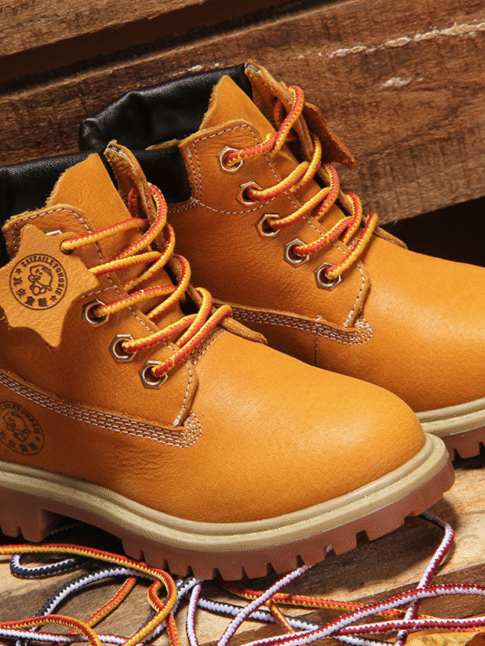Children’s British Style Martin Boots – Waterproof Unisex Desert Shoes - Image 8
