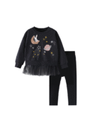 Girls Autumn Winter Two-Piece Suit European Style