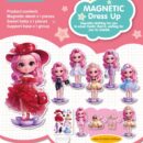Magnetic Dress-Up Dolls for Girls – Educational Quiet Play Sticker Set
