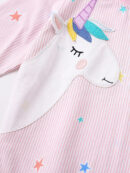 Unicorn Pajamas for Girls – Pink Cotton Kids Sleepwear Set 