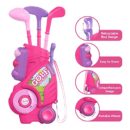 Kids Golf Clubs Toy Set – Colorful Toddler Sports Playset 