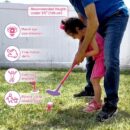 Kids Golf Clubs Toy Set – Colorful Toddler Sports Playset 