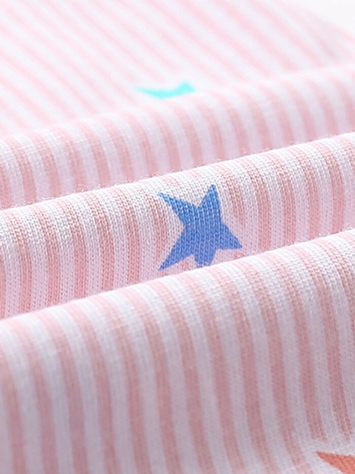 Unicorn Pajamas for Girls – Pink Cotton Kids Sleepwear Set  - Image 4