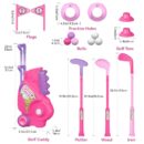 Kids Golf Clubs Toy Set – Colorful Toddler Sports Playset 