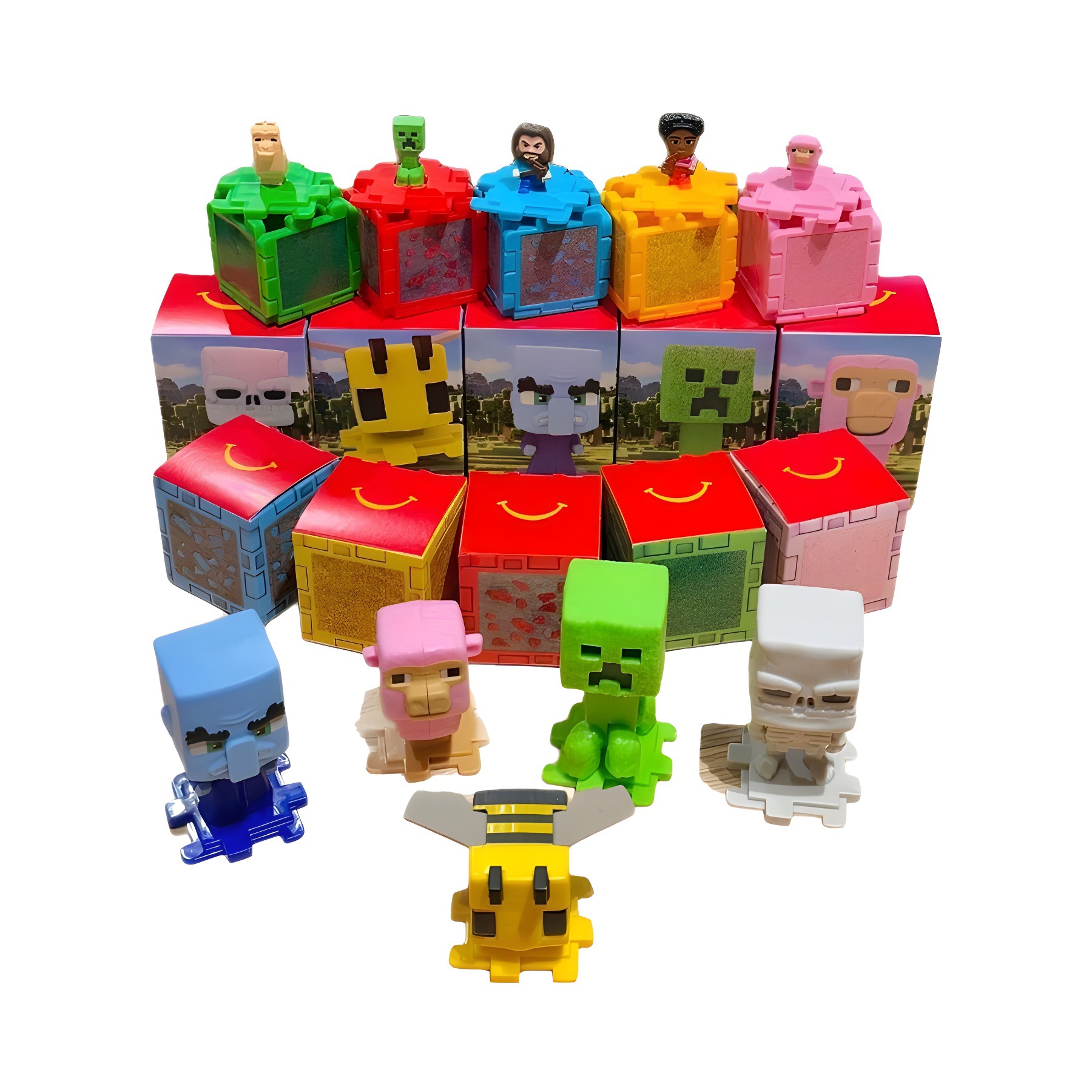 Minecraft Mcdonalds Toys​– Collectible Figures & Play Sets for Kids 