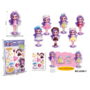 Magnetic Dress-Up Dolls for Girls – Educational Quiet Play Sticker Set