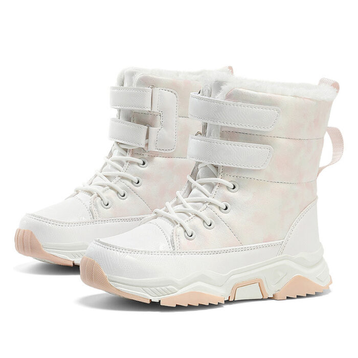 Girls Waterproof Insulated Snow Boots – Pink Winter Boots (Toddler–Big Kid)  - Image 7
