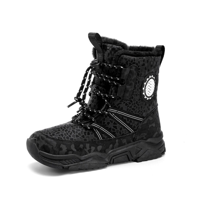 Girls Waterproof Insulated Snow Boots – Pink Winter Boots (Toddler–Big Kid)  - Image 9