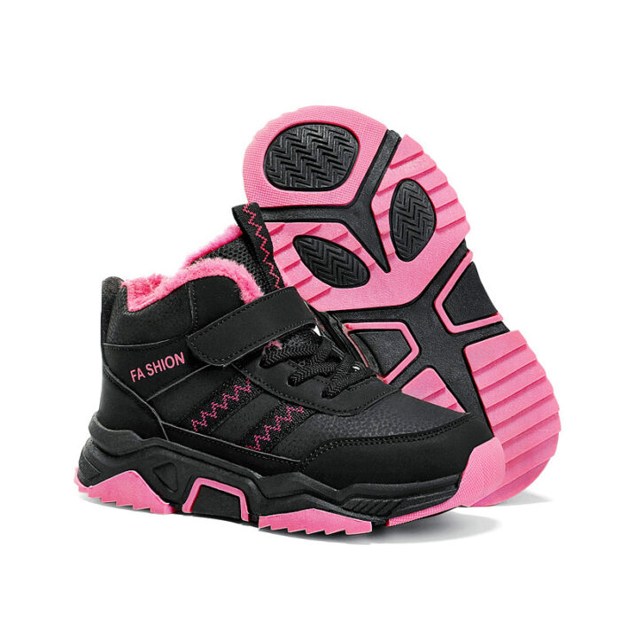 Girls Waterproof Insulated Snow Boots – Pink Winter Boots (Toddler–Big Kid)  - Image 12