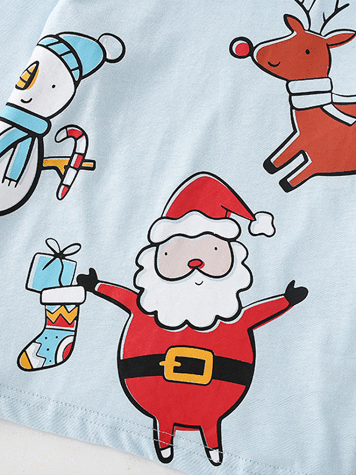 Boys Autumn Bottoming Shirt for Christmas - Image 3
