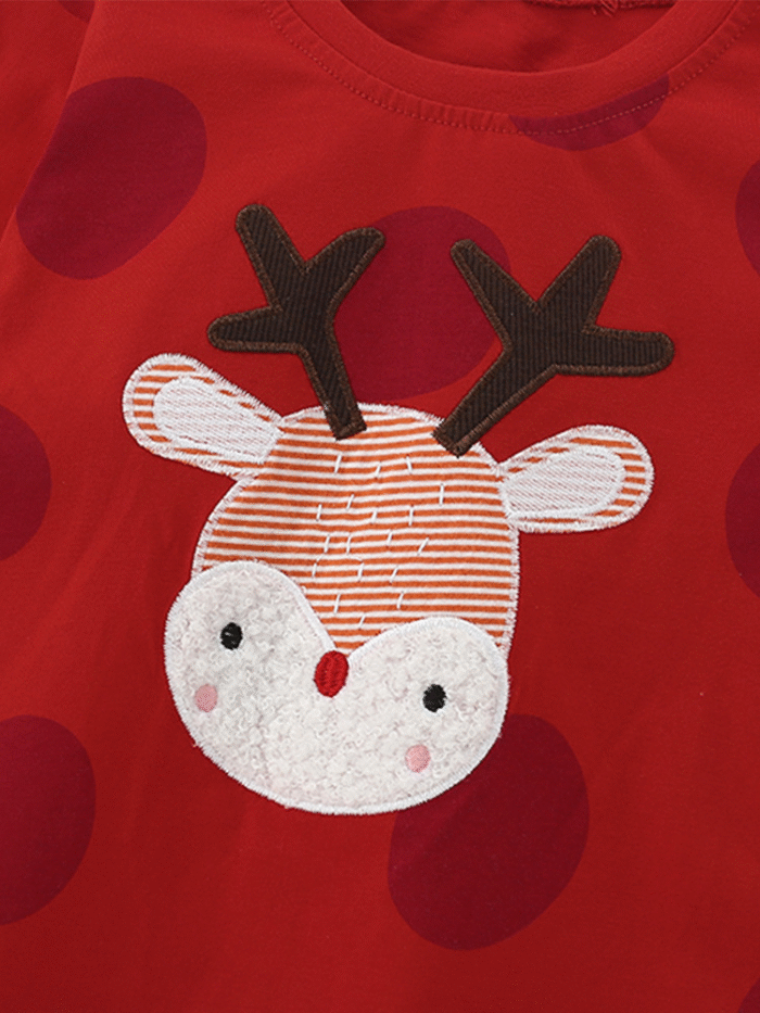 Girls Christmas T-Shirt - Spring and New Year - Image 2