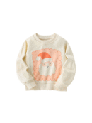Christmas Girls Winter Sweatshirt - Cute Cotton Top