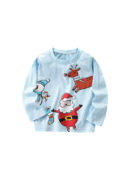 Boys Autumn Bottoming Shirt for Christmas