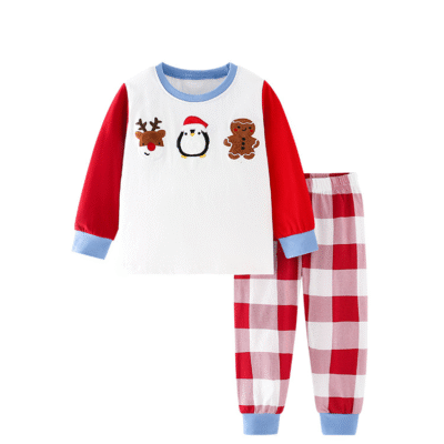 Kids Autumn Winter Suit - Christmas Cotton Outfit