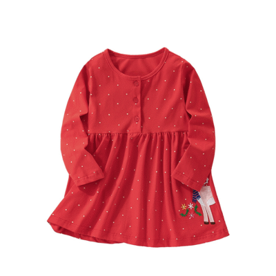 Girls Autumn Winter Princess Dress - Cotton Skirt