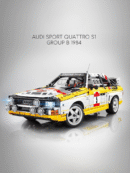 Sports Car Model  LEGO ideas set – Small Particle Ideas Puzzle Set