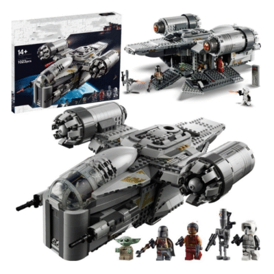 LEGO Ideas Mandalorian Razor Spaceship – Star Wars Building Set