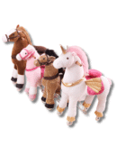 Pony Ride-On Unicorn Horse Toy for Girls And Boys